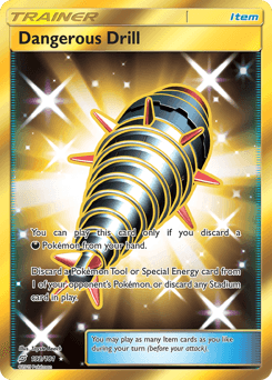 Dangerous Drill Team Up card
