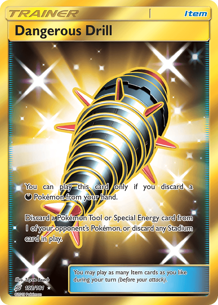 Dangerous Drill Team Up card