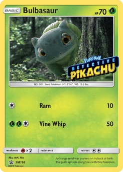Bulbasaur SM Black Star Promos card