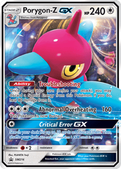 Porygon-Z-GX SM Black Star Promos card
