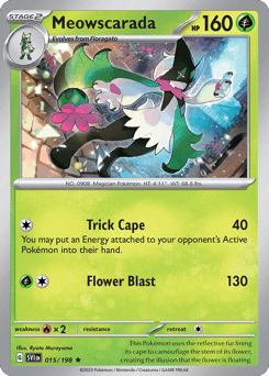 Meowscarada Scarlet & Violet card