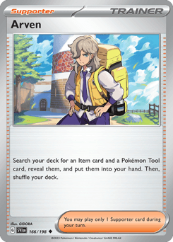 Arven Scarlet & Violet card
