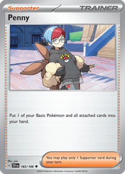 Penny Scarlet & Violet card