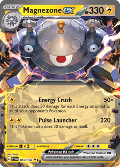 Magnezone ex Scarlet & Violet card