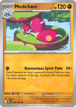 Medicham Destined Rivals card