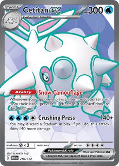 Cetitan ex Destined Rivals card