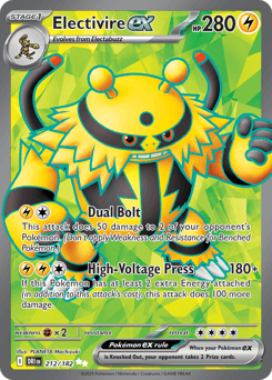 Electivire ex Destined Rivals card