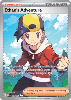 Ethan's Adventure Destined Rivals card