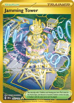 Jamming Tower Destined Rivals card
