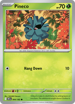 Pineco Destined Rivals card