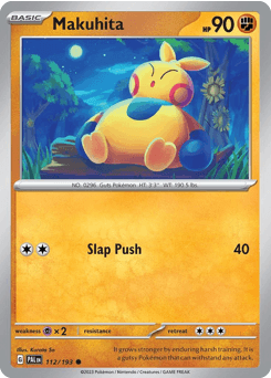 Makuhita Paldea Evolved card