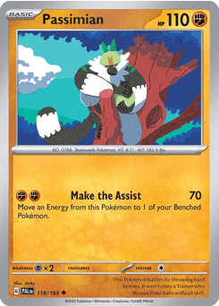 Passimian Paldea Evolved card