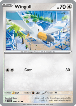 Wingull Paldea Evolved card