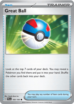 Great Ball Paldea Evolved card