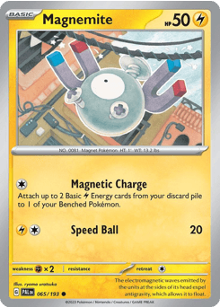 Magnemite Paldea Evolved card