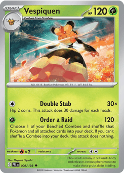 Vespiquen Paldea Evolved card