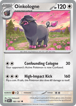 Oinkologne Obsidian Flames card