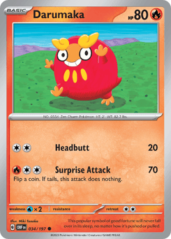 Darumaka Obsidian Flames card