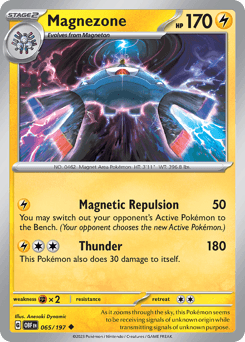 Magnezone Obsidian Flames card