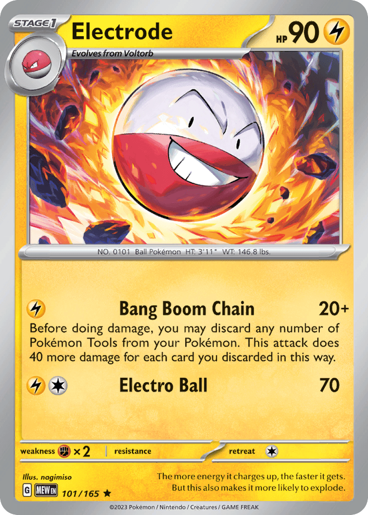 Electrode 151 card