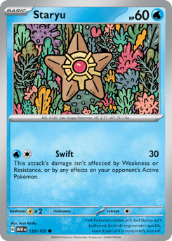 Staryu 151 card