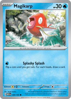 Magikarp 151 card