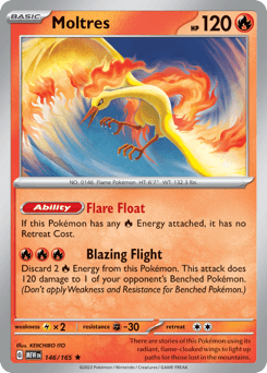 Moltres 151 card