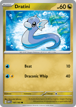 Dratini 151 card