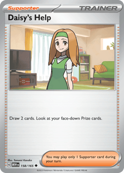 Daisy's Help 151 card