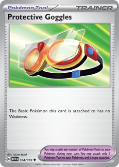 Protective Goggles 151 card