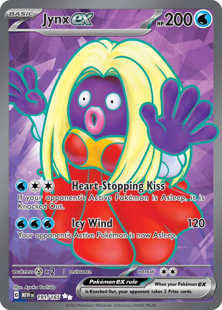 Jynx ex 151 card