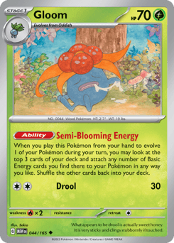 Gloom 151 card