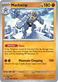 Machamp 151 card