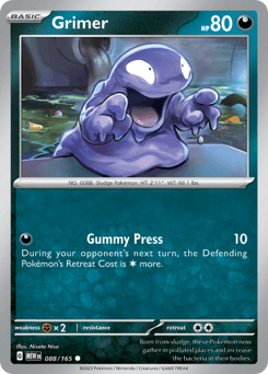 Grimer 151 card