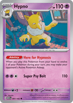 Hypno 151 card