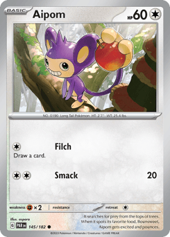 Aipom Paradox Rift card