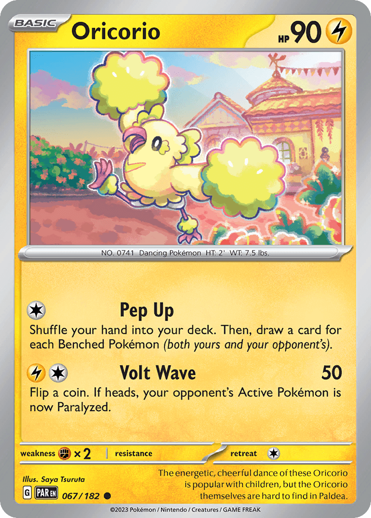 Oricorio Paradox Rift card
