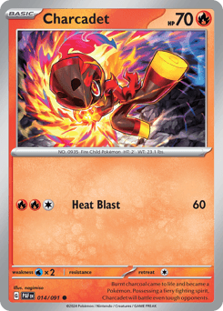 Charcadet Paldean Fates card