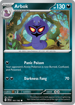 Arbok Temporal Forces card