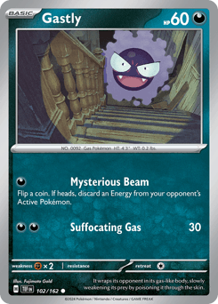 Gastly Temporal Forces card