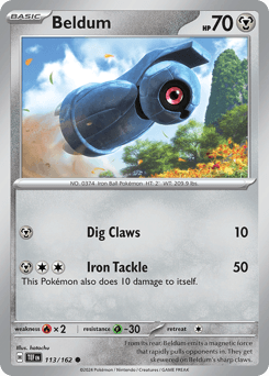 Beldum Temporal Forces card
