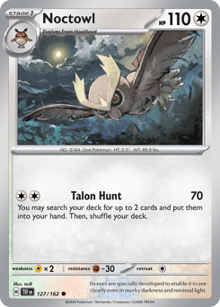 Noctowl Temporal Forces card