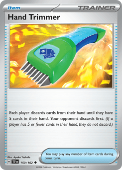 Hand Trimmer Temporal Forces card