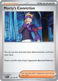 Morty's Conviction Temporal Forces card