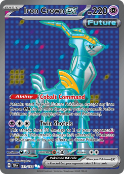 Iron Crown ex Temporal Forces card