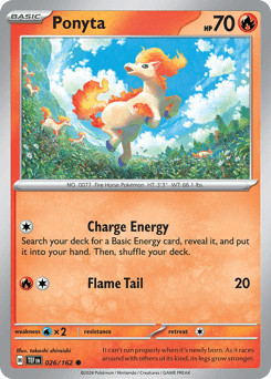 Ponyta Temporal Forces card