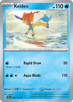 Keldeo Temporal Forces card