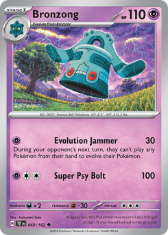 Bronzong Temporal Forces card