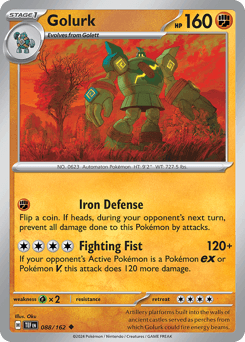Golurk Temporal Forces card