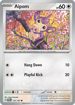 Aipom Twilight Masquerade card